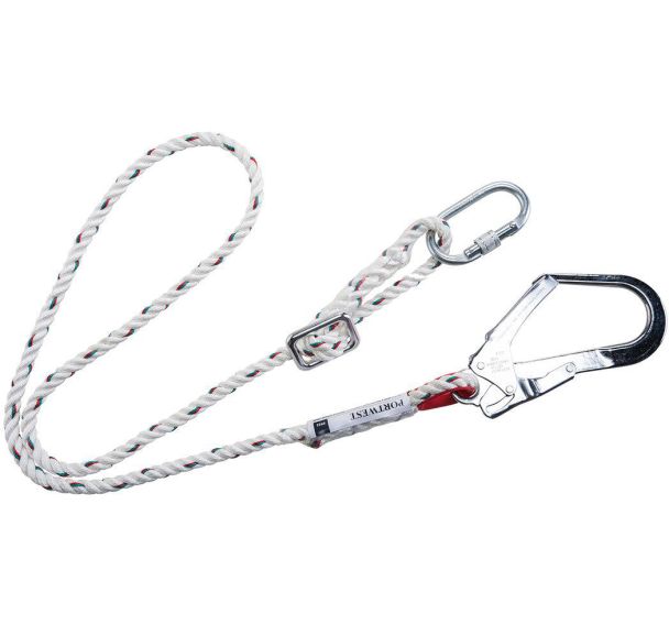 Longe de retenue réglable - Portwest (Lot de 2)