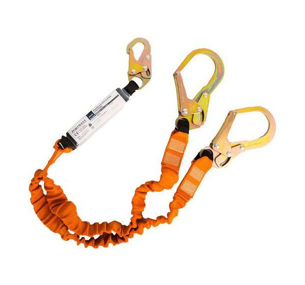 Longe double 140kg avec absorbeur de chocs - Portwest