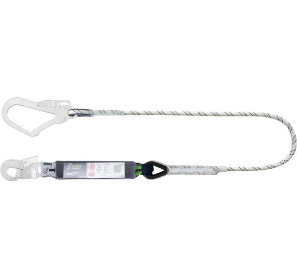 Longe simple avec absorbeur d'énergie corde 2m