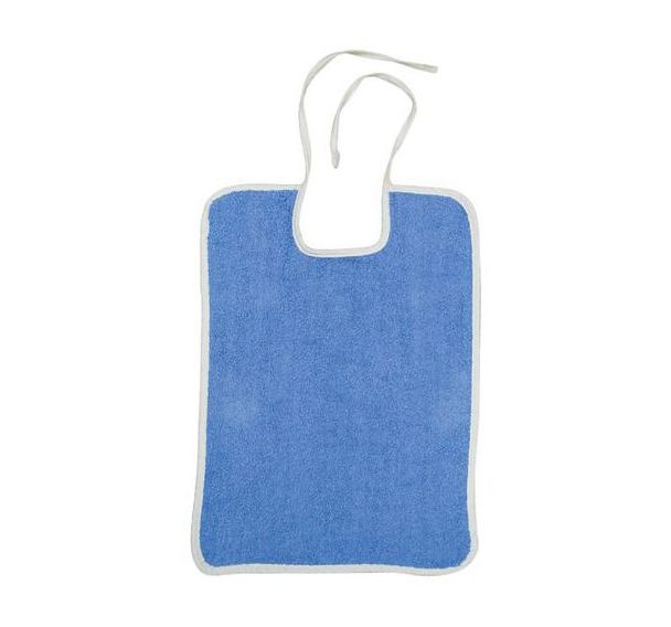 Lot 10 bavoirs lacette Adam 380 g/m² 30 x 40 cm