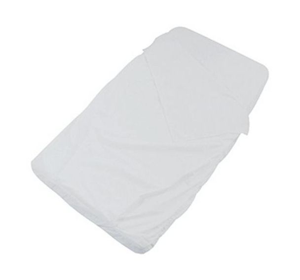 Lot 10 combi-draps polycoton 60 x 120 cm Blanc