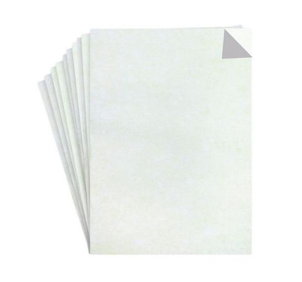 Lot 10 feuilles papier phosphorescent adhésif