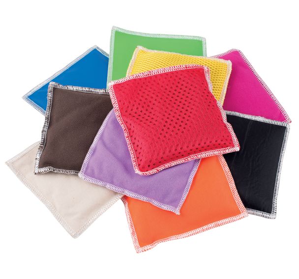 Lot 10 sacs à grains texturés