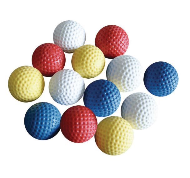 Lot 12 balles mini golf