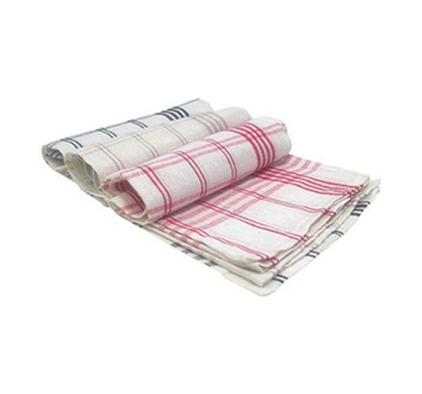 Lot 12 torchons 100% coton Comptoir Auvergnat 50 x 70 cm