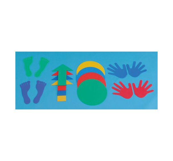 Lot 16 pièces formes de motricité réversibles