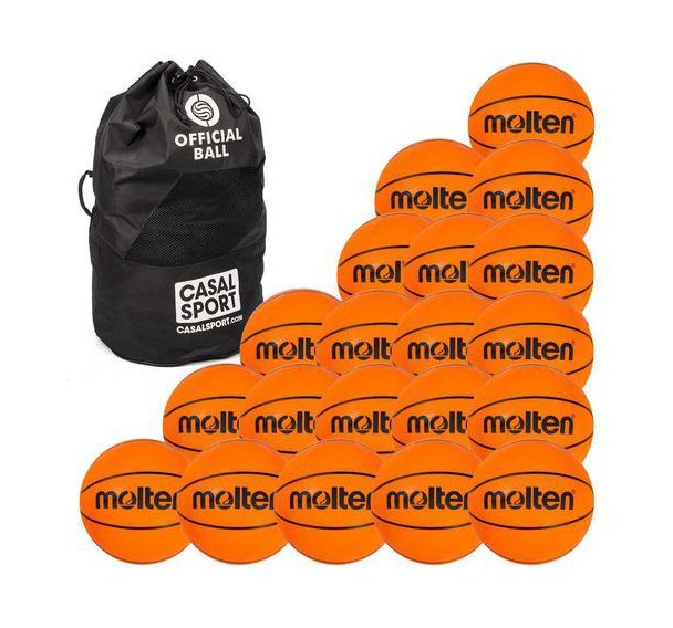Lot 20 ballons basket - Molten - official FFBB