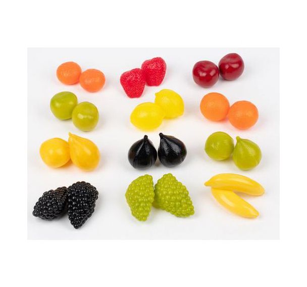 Lot 24 fruits petite taille