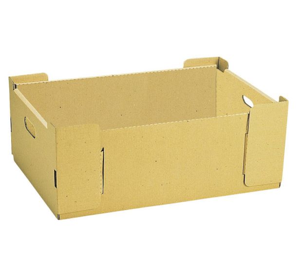 Lot 25 Bacs Gerbables Carton Livre A Plat Lxlxh 530X350X200