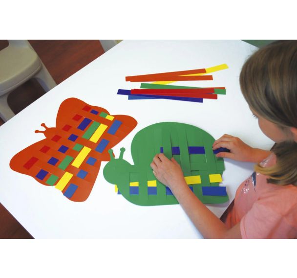 Lot 2 planches à tisser - escargot-papillon