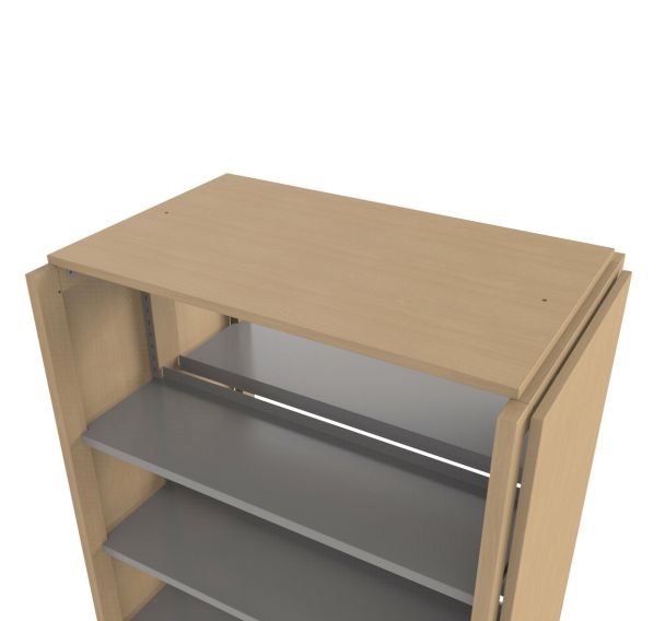 Lot 2 tablettes supplémentaires pour rayonnage Ellipse - Manutan Expert