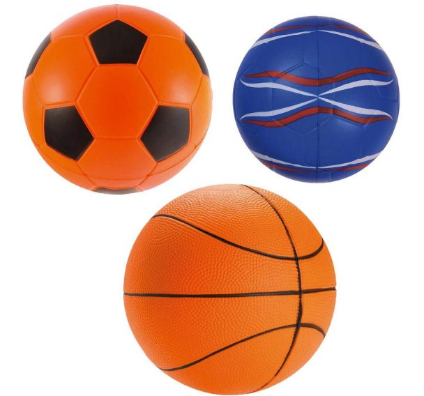 Lot 3 ballons spécial Indoor mousse SOFTELEF