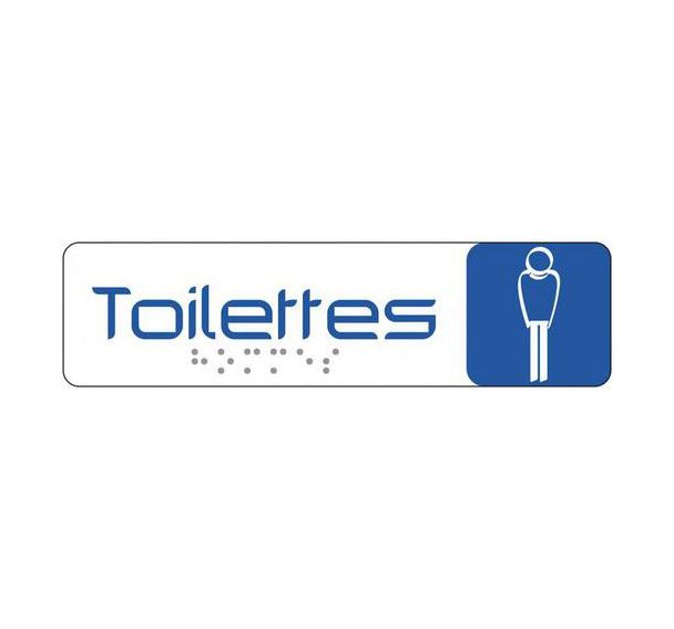 Lot 3 plaques toilettes : femmes, hommes, handicapés