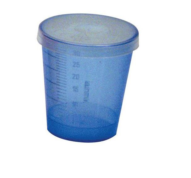Lot 480 gobelets coloris bleu + couvercle transparent