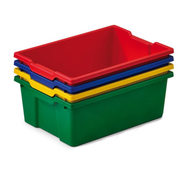 Lot 4 bacs de rangement grand modèle dim. 42 x 31 x 14.8 cm