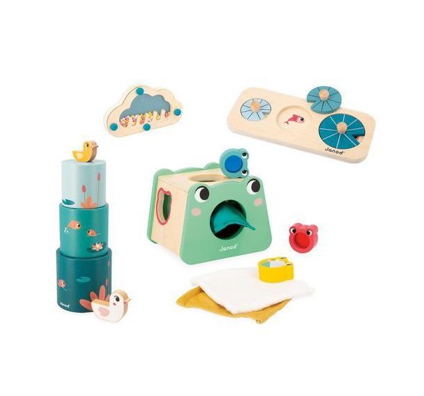 Lot 4 jouets éveil -  12 mois