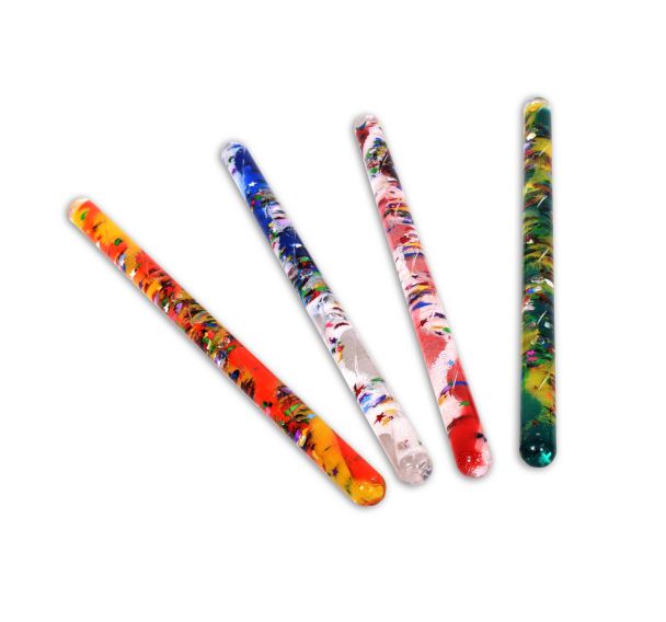 Lot 4 tubes à paillettes 32cm