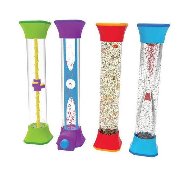 Lot 4 tubes sensoriels