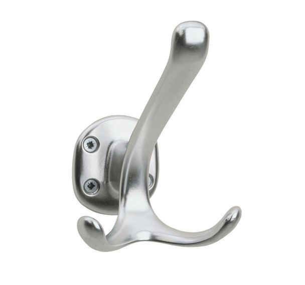 Lot 5 Portes-chapeaux avec bipatère - Nbr patère : 3 - Argent