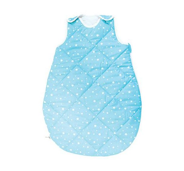 Lot 5 gigoteuses matelassée Stella 22/60 Turquoise