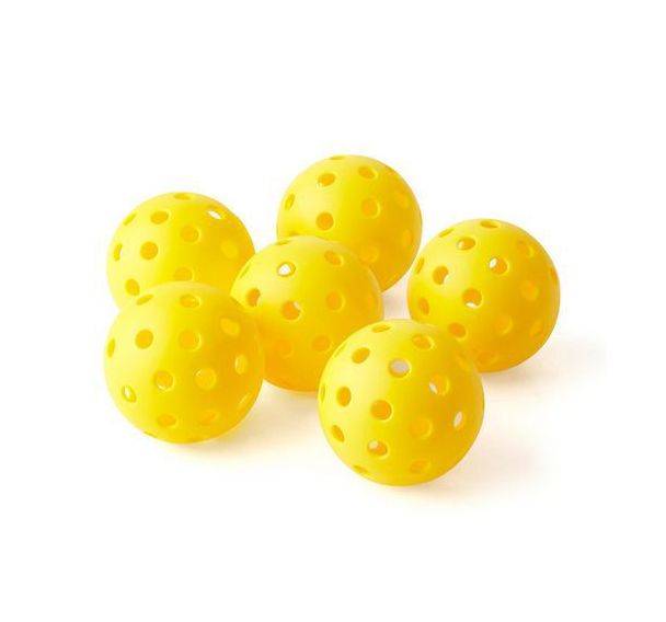 Lot 6 balles de pickleball