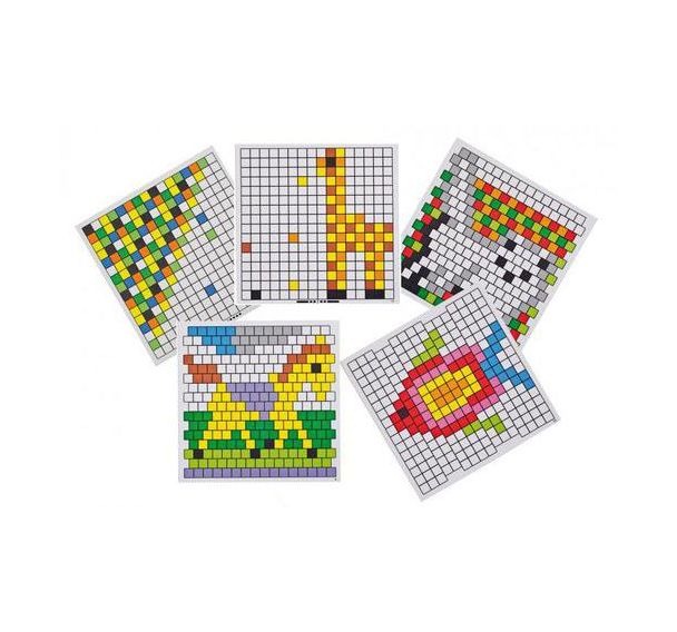 Lot 6 fiches pédagogiques 'Le carré des mosaïques'