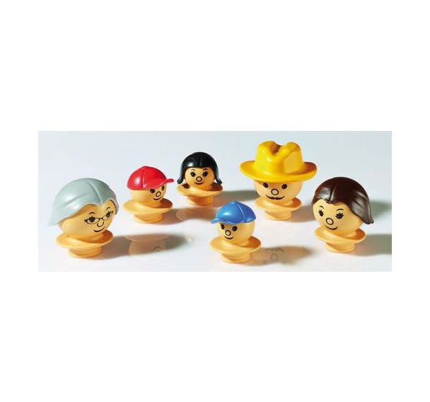Lot 6 figurines la famille Mobilo