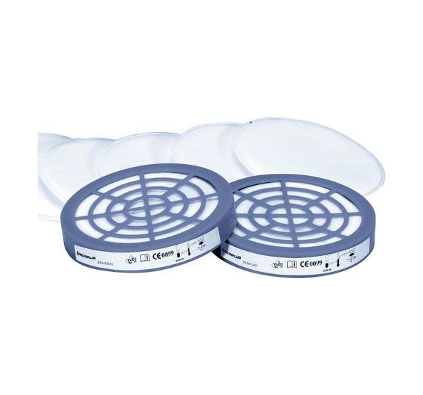 Lot 6 préfiltres P2 avec adaptateurs M6400 Jupiter