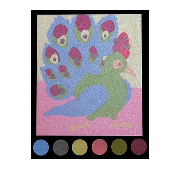 Lot 6 sacs de 500 g de sable naturel fin couleurs pastel + 6 salières à remplir offertes