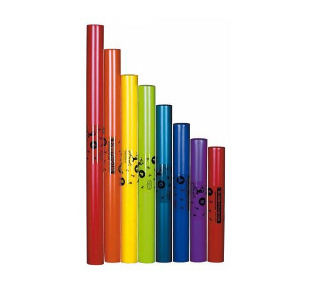 Lot 8 notes diatoniques boomwhackers