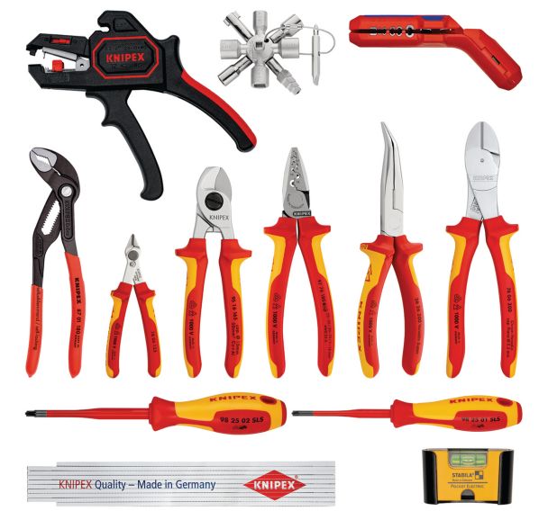 Lot d'extension assortiments 13 outils 7 outils isolés 1000V