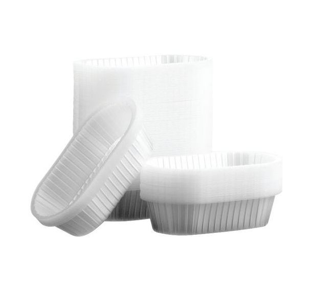 Lot de 1000 Caissettes plastique ovales