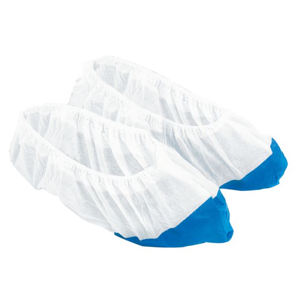Lot de 1000 Couvre-chaussures - Taille : Unique - Bleu/blanc