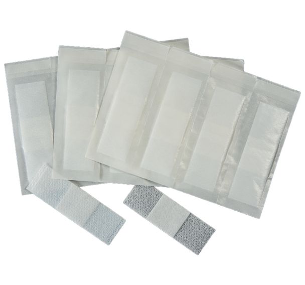 Lot de 1000 Pansements non tissés blancs avec compresse continue-Securimed