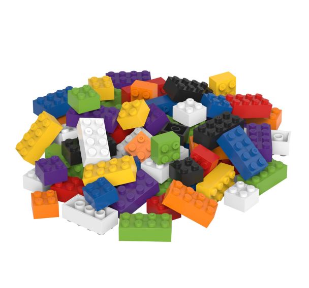 Lot de 1000 petits blocs