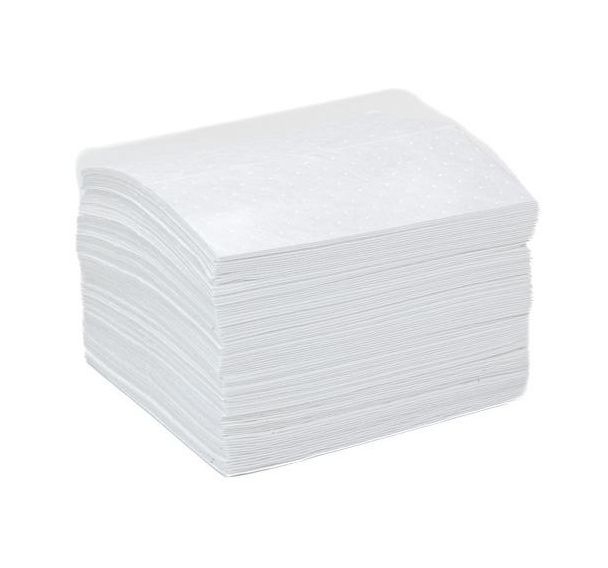 Lot de 100 Absorbant hydrocarbure en matière recyclé - petite feuille