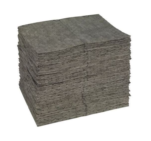 Lot de 100 Absorbant universel en feuille - haute résistance - 100 PCE
