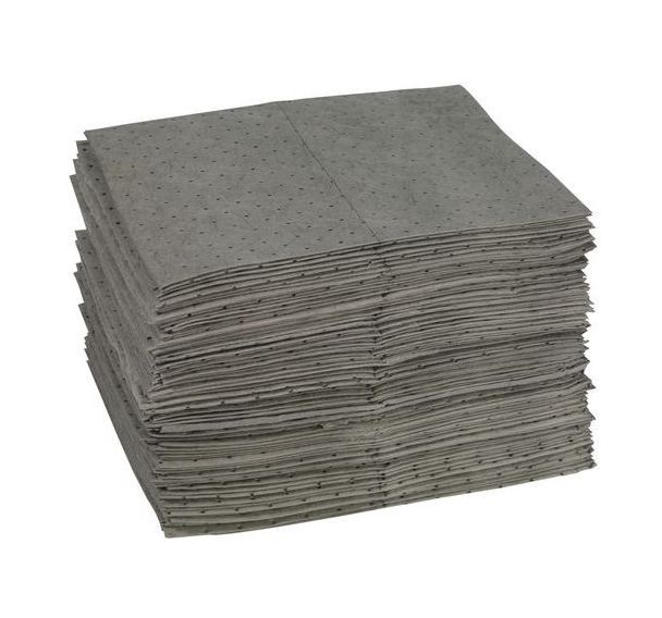 Lot de 100 Absorbant universel en feuille pré-découpées - Brady