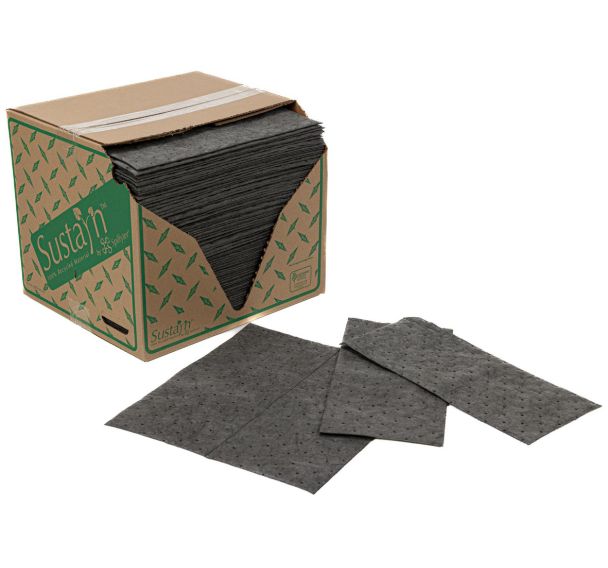 Lot de 100 Absorbant universel en matière recyclé - petite feuille