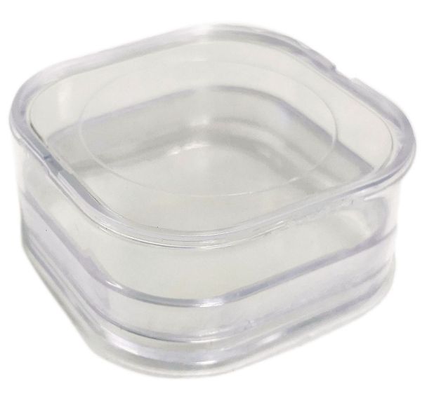 Lot de 100 Boite avec membranes élastique 39x39x17,8 mm