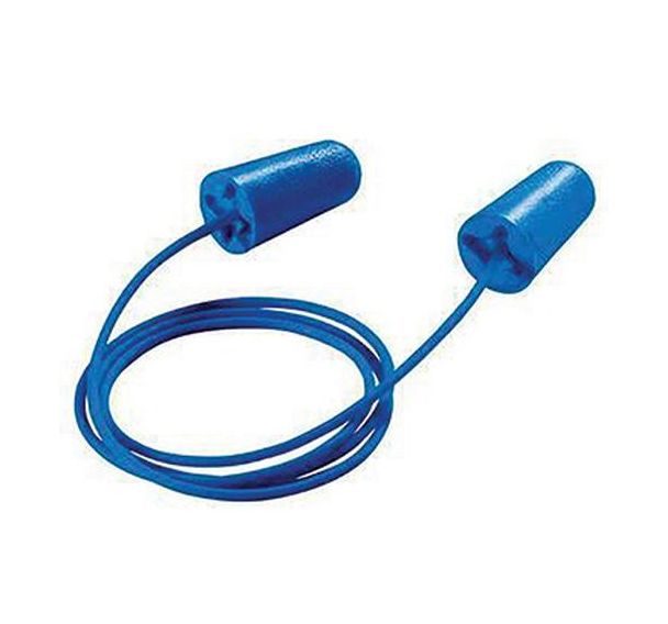 Lot de 100 Bouchons d'oreille jetables cordon détectable X-fit Detec