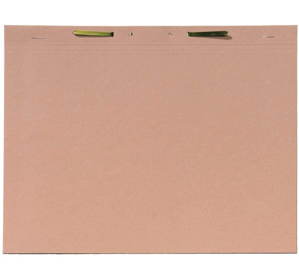 Lot de 100 Chemises sous-dossier Folio reliure métal Fastener chamois