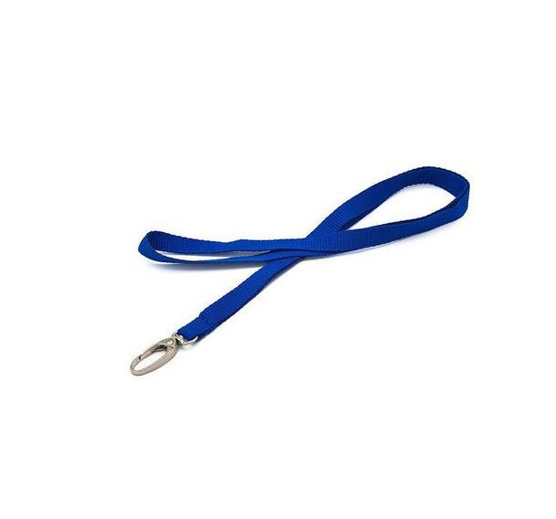 Lot de 100 Cordon plat 10 mm avec mousqueton ovale - Sogedex