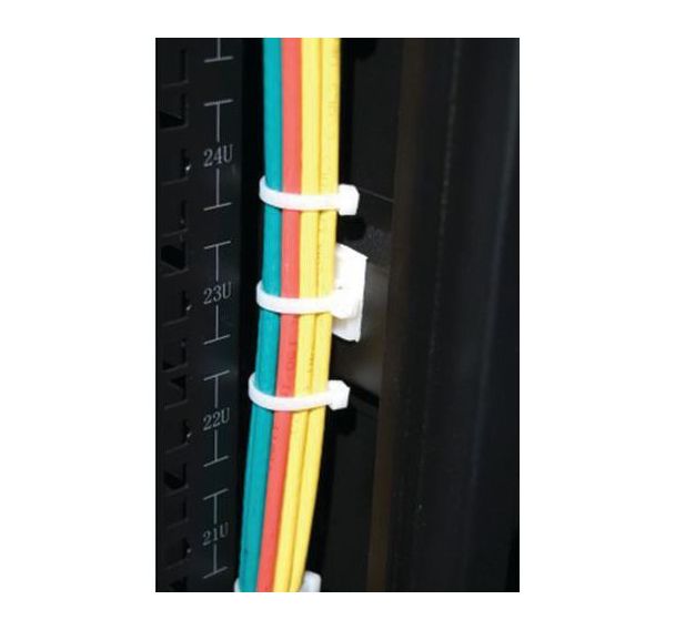 Lot de 100 Embase adhésive pour collier