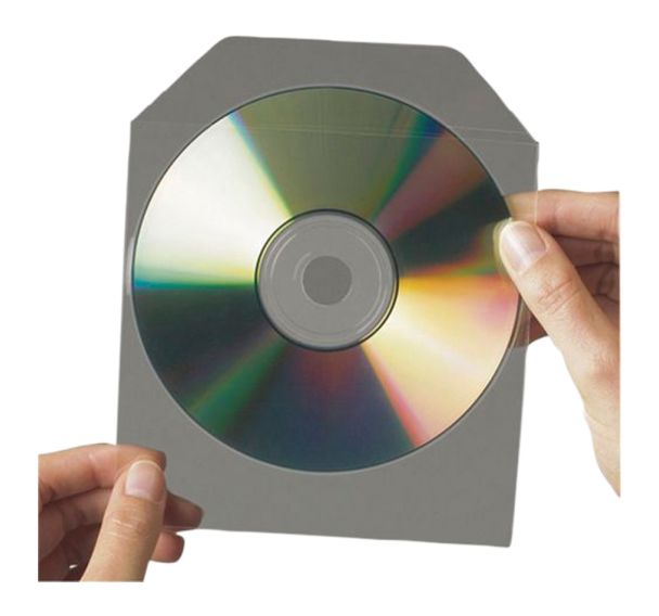 Lot de 100 Housses de rangement pour CD et DVD