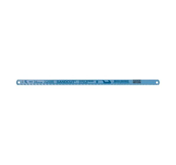 Lot de 100 Lame scie à métaux Sandcut 24 dents/pouce 250mm