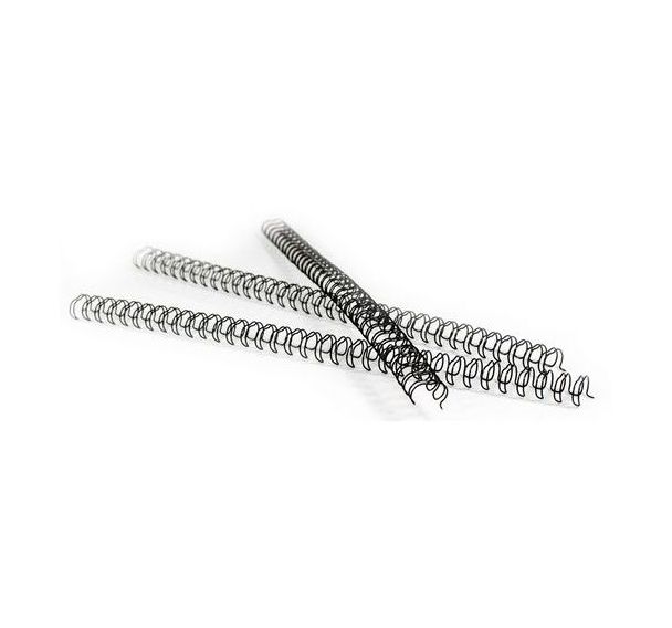 Lot de 100 Peigne de reliure métallique 11.0 mm - 7/16 - argent - Pavo