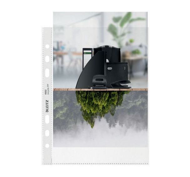 Lot de 100 Pochette en plastique A5 - 100µ - Leitz