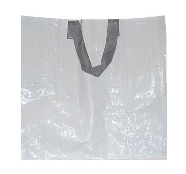 Lot de 100 Sac tissé 120 G - Blanc sans impression - 400/200X400mm