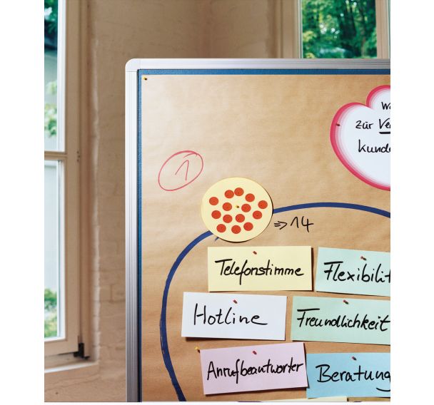 Lot de 100 Tableau d'animation en papier marron